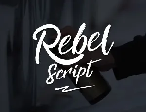 Rebel Script Free font