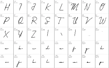 Qhueeny Signature font