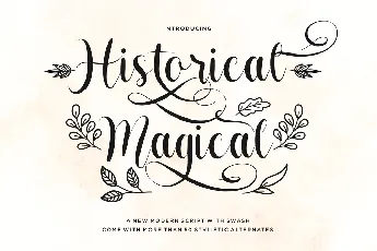 Historical Magical font