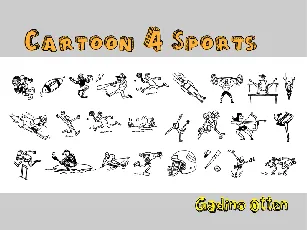 Cartoon 4 Sports font