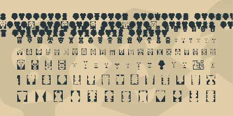 Maskalin font