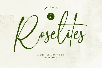 Roselites font