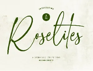 Roselites font