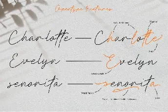 Clathyn Keith Signature font