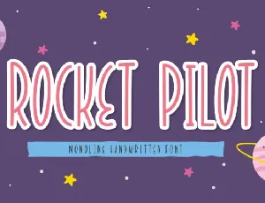 Rocket Pilot Display font
