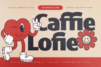 Caffie Lofie font