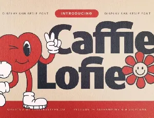 Caffie Lofie font