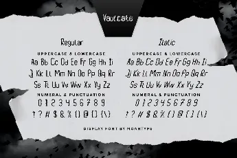 Vaulcate Demo font