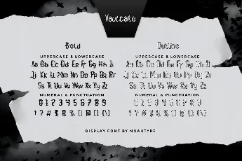 Vaulcate Demo font