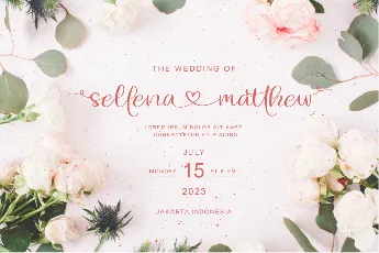 Lovely Melany font