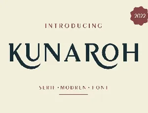 Kunaroh font