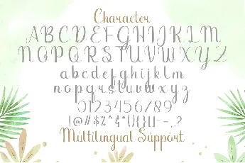 Binttang Selfianto Calligraphy font