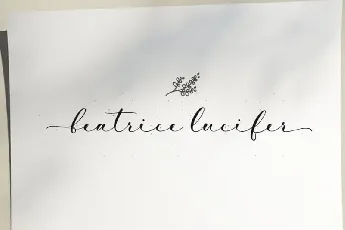 Barlista Calligraphy font