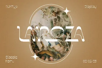 Laroza font