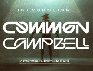 Common Campbell font