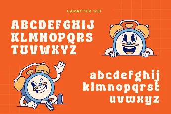 Retro Blendy font