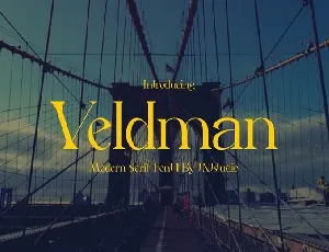 Veldman font