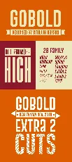 Gobold font