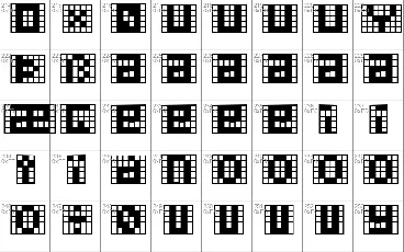 Pica Hole font