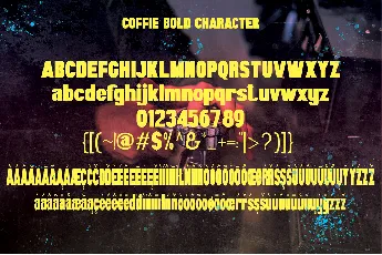 Coffie Bold font