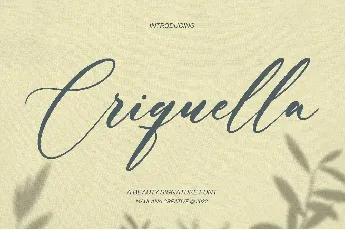 Criquella font