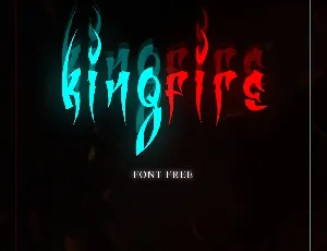 Fire font