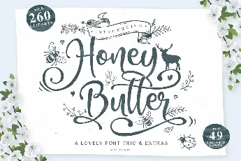 Honey Butter Script font