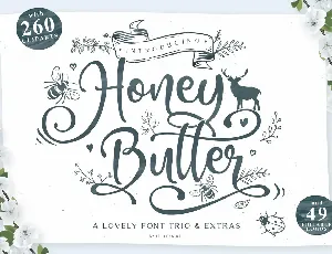 Honey Butter Script font