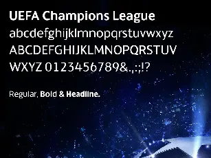 Champions font