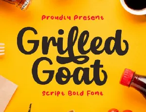 Grilled Goat font