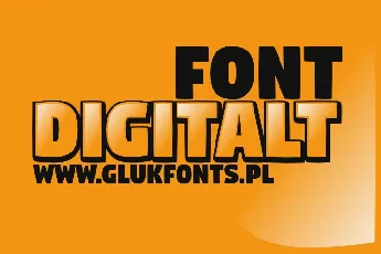 Digitalt Free font