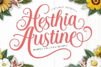 Hesthia Austine font