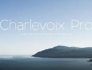 Charlevoix Pro Family Free font