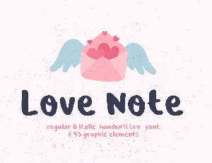 Love Note font