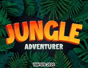 Jungle Adventurer font