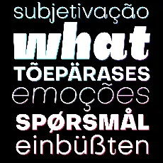 Subjectivity font