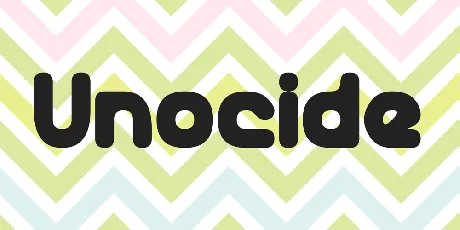 Unocide font