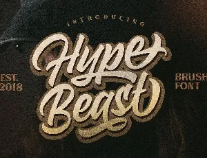 Hypebeast Script font