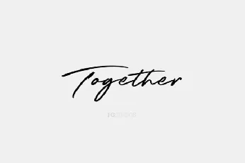 Together Handwritten font