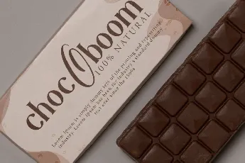 Natural Choco Demo font