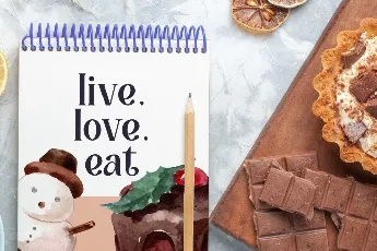 Natural Choco Demo font