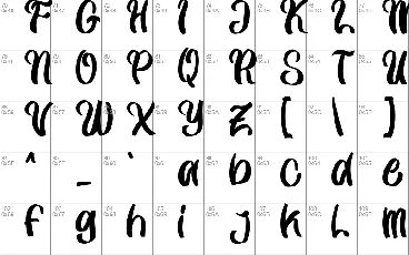 Kaguri font