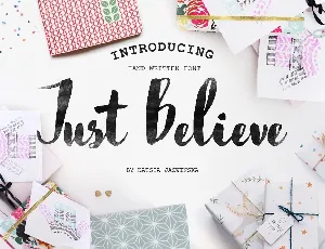 Just Believe Free font