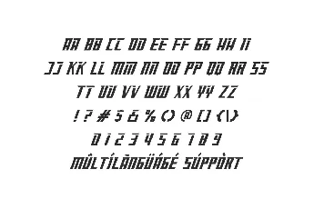 Raceout Demo font