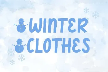 Winter Style font