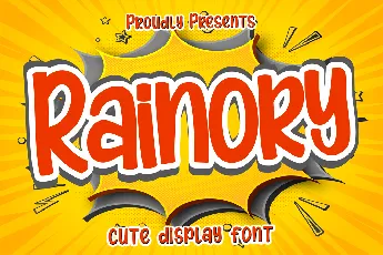 Rainory Display font