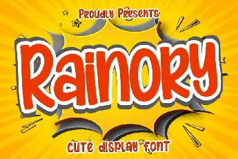 Rainory Display font