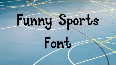 Funny Sports font