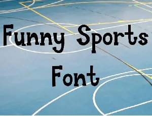 Funny Sports font