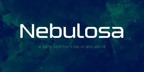 Nebulosa Family font